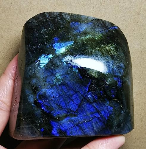Polished Blue Flash Labradorite Reiki Stone L9535