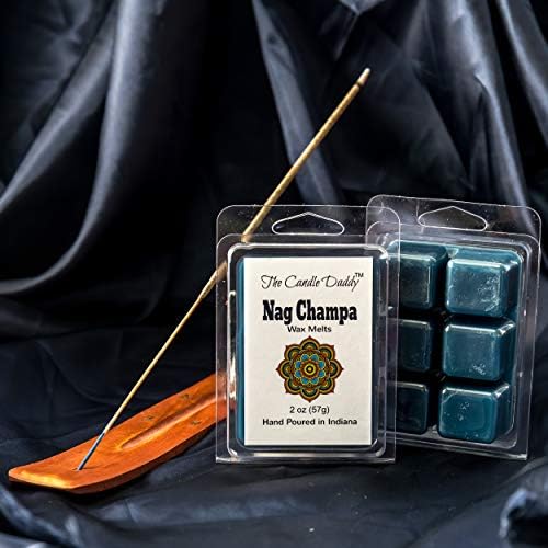 Nag Champa Wax Cubes 5 Packs 10 Ounces 30 Cubes