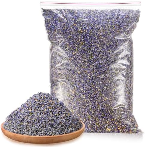 Treela Dried Lavender Buds Fragrant for DIY Crafts and Home Sachets 4 lb