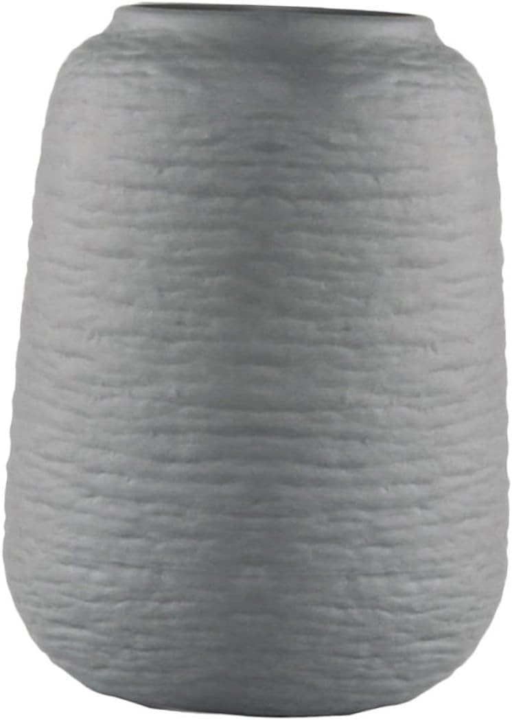 Alipis Nordic Threaded Ceramic Vase for Home Decor