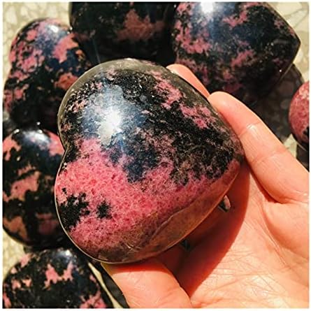 PEKMAR Natural Quartz Stone Crystal Heart Home Decoration