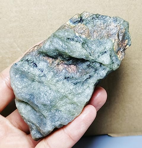 Nice Purple Flash Labradorite Slab Reiki Stone for Healing and Decor