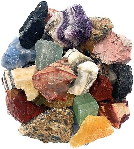 3 lbs Fiesta Mix Stones from Mexico for Tumbling and Crafts