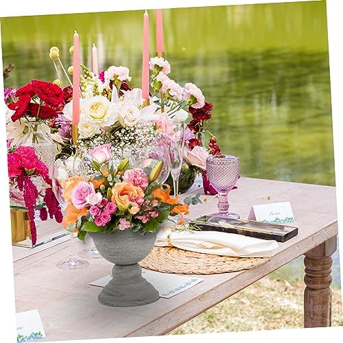 Vintage Style Dried Flower Storage Vase for Home Decor