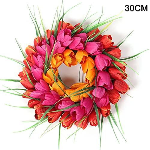Door Hanger Wall Wreath Rustic Style Garland Decoration