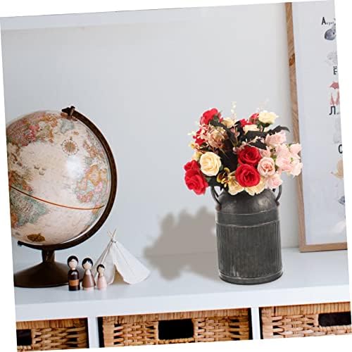 Vintage Flower Bucket Planter Handle for Indoor Outdoor Use