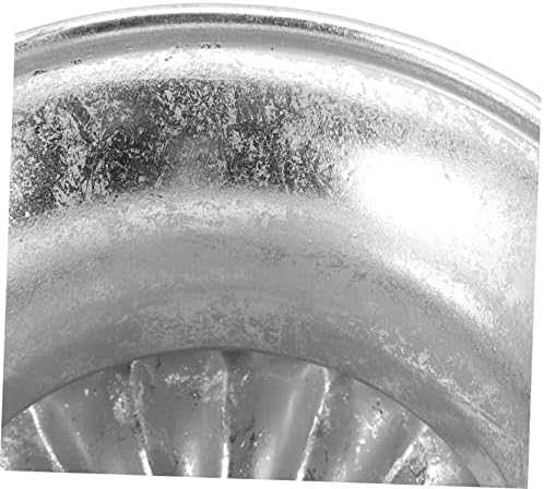 Unique Surface Silver Vase Decor for Plant and Flowers