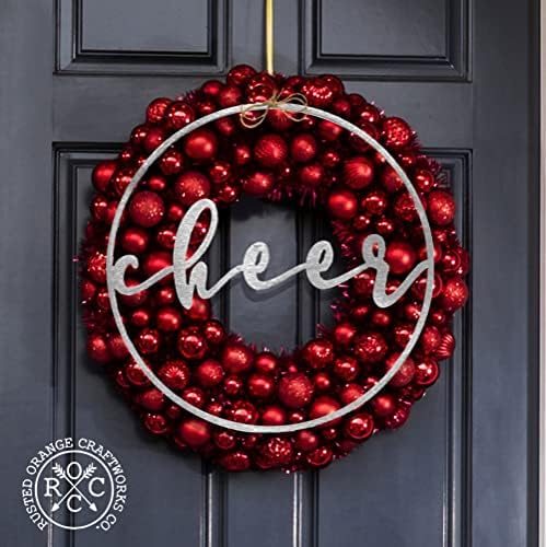 Rusted Orange Craftworks Co Minimalist Christmas Greeting Sign