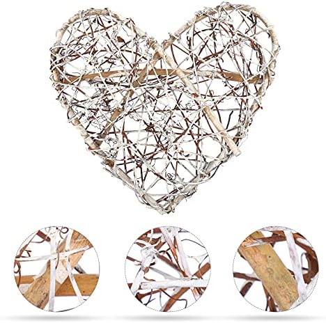 NUOBESTY Heart Shaped Wreath DIY Craft Project
