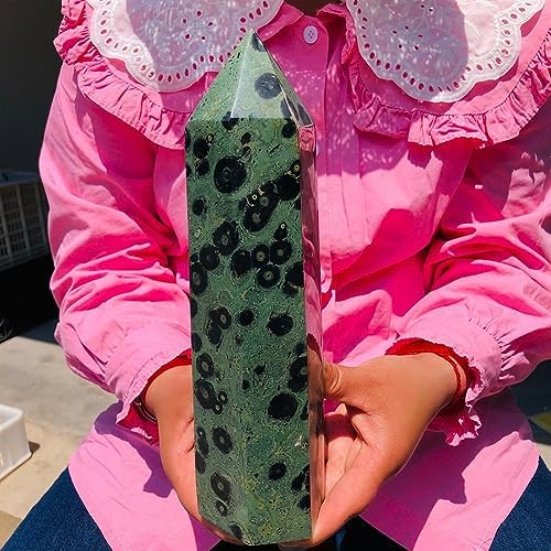 KatLin Natural Stone Peacock Eye Meditation Wand Tower