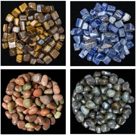 ZAICUS Tumbled Stones for Vase Filler and Decor