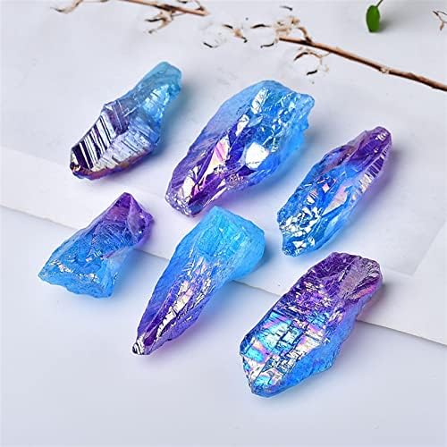 FLOAPA Natural Crystal Rough Stones 200g for Decor and Crafting