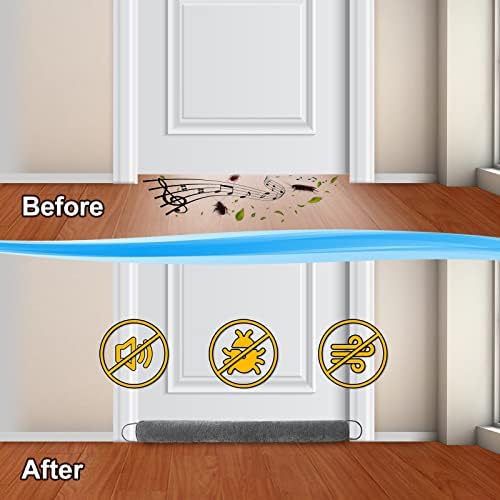 KingBaas Weather Stripping Door Seal - Draft Stopper Under Door