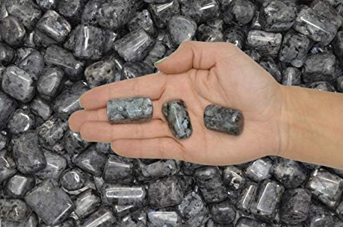 Fantasia Hand Polished Larvikite Stones 12 lb