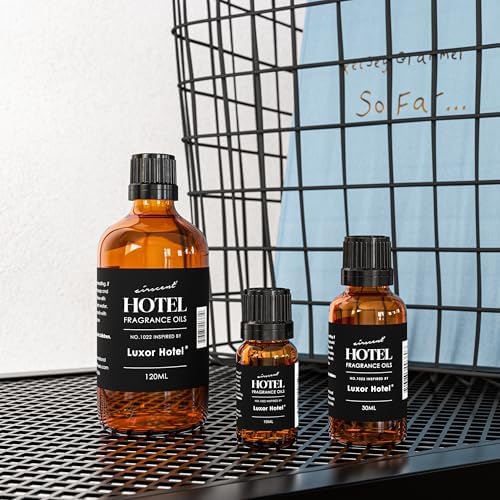 Air-Scent Hotel Diffuser Oil Inspired by The Luxor - 10 mL Glass Bottle with Dropper