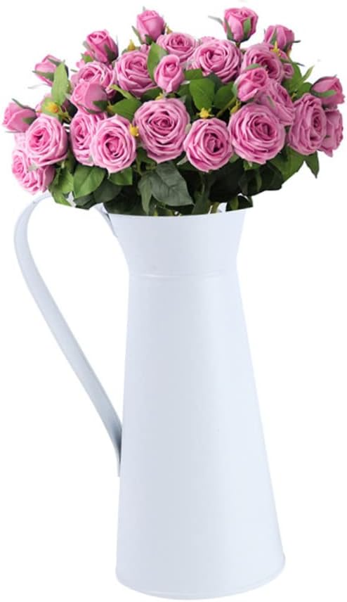 Happyyami Modern Iron Vase for Flower Arrangement