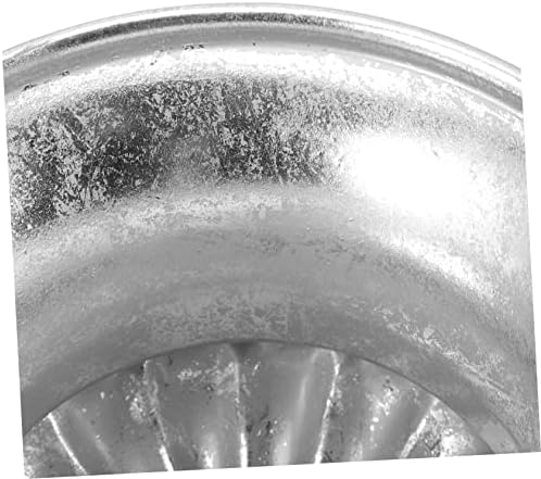 CIMAXIC Decorative Urn Vase Silver Vintage Tall Floor Vase