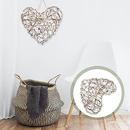 NUOBESTY Heart Shaped Wreath DIY Craft Project