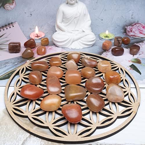 ZAICUS Tumbled Stones Set for Home Decor and Jewelry