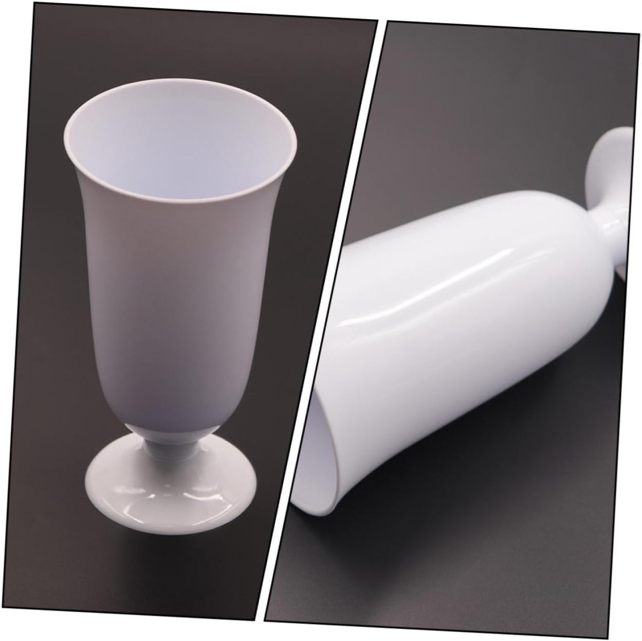 Luxshiny 2 Pcs Floral Arrangement Modern Minimalist Dried Flower Vase for Desktop