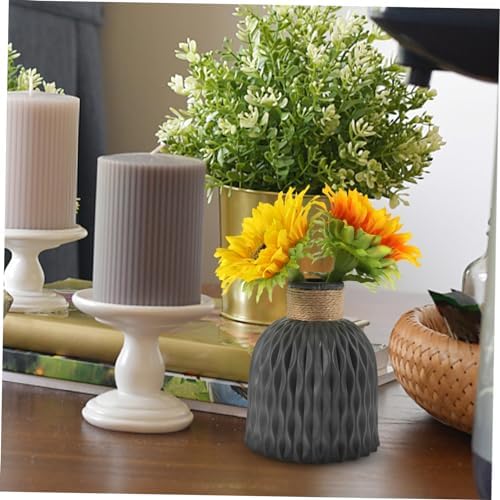 VOSAREA Pineapple Grain Flower Vase 10 Tall