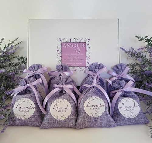 Generic Luxury Lavender Sachet Gift Box - 8 Scented Sachets