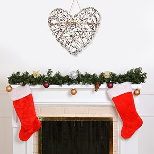 NUOBESTY Heart Shaped Wreath DIY Craft Project