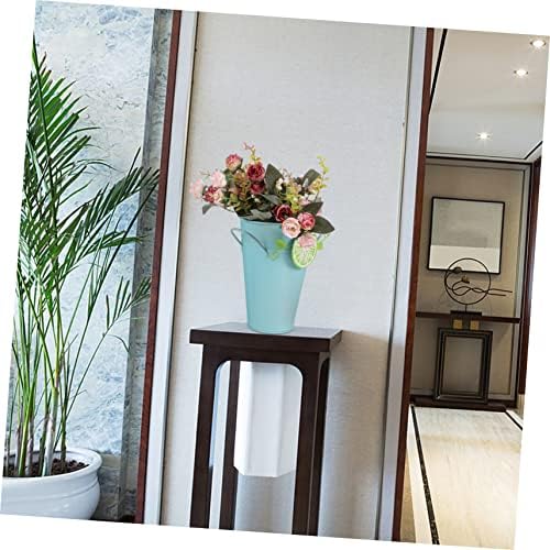 Milisten Iron Flower Vase for Dried Flowers Rustic Decor