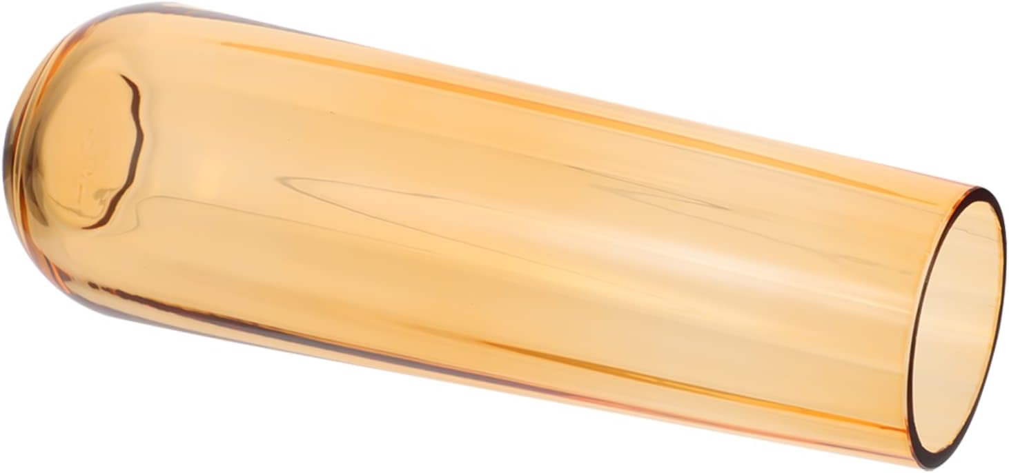 Amosfun Modern Glass Flower Vase for Home Office Decor