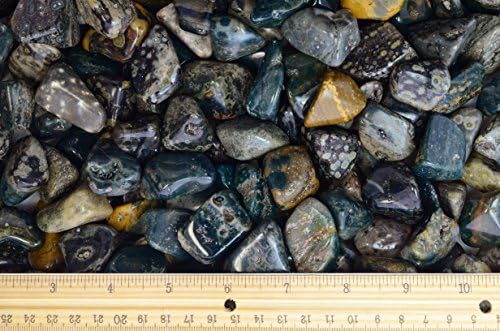 Fantasia Tumbled Sea Jasper Stones 12 lb Small 075-125 Inch