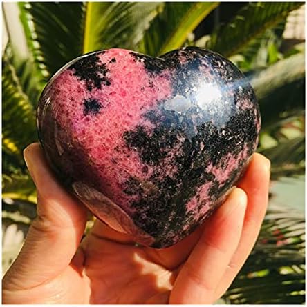 PEKMAR Natural Quartz Stone Crystal Heart Home Decoration