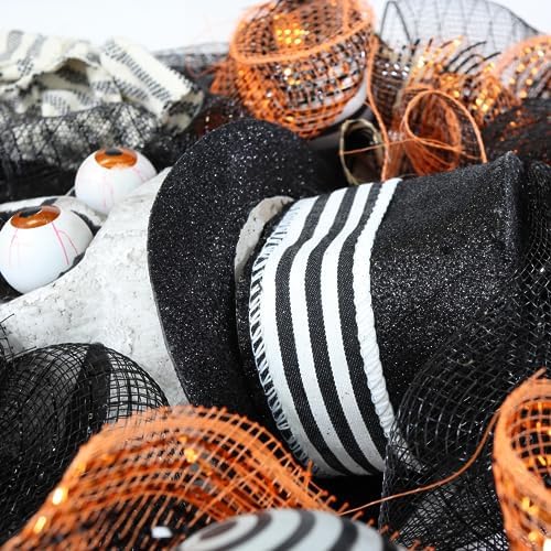 Needzo Halloween 2024 Skeleton Wreath