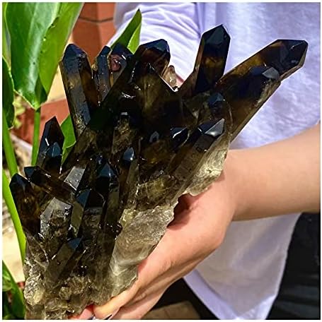 Natural Black Crystal Cluster Home Decor Stone Sample