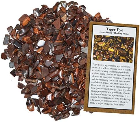 Hypnotic Gems 18 Lbs Polished Dyed Red Tiger Eye Tumbled Stones