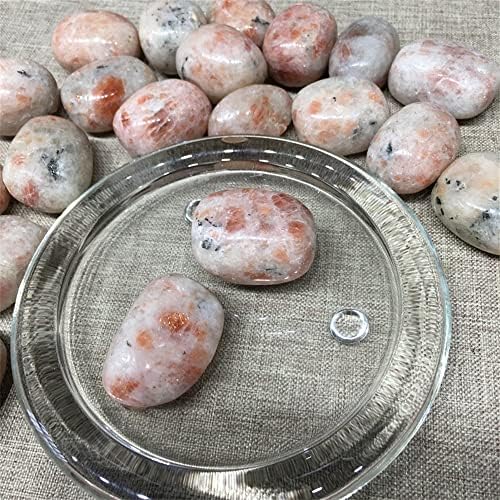 Meditation Natural Sunstone Tumbled Healing Stones for Indoor Fountain Decoration