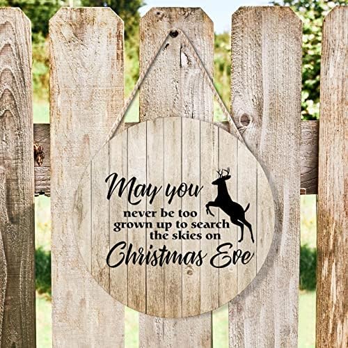 Farmhouse Front Door Hanger Funny Wood Sign 10x10