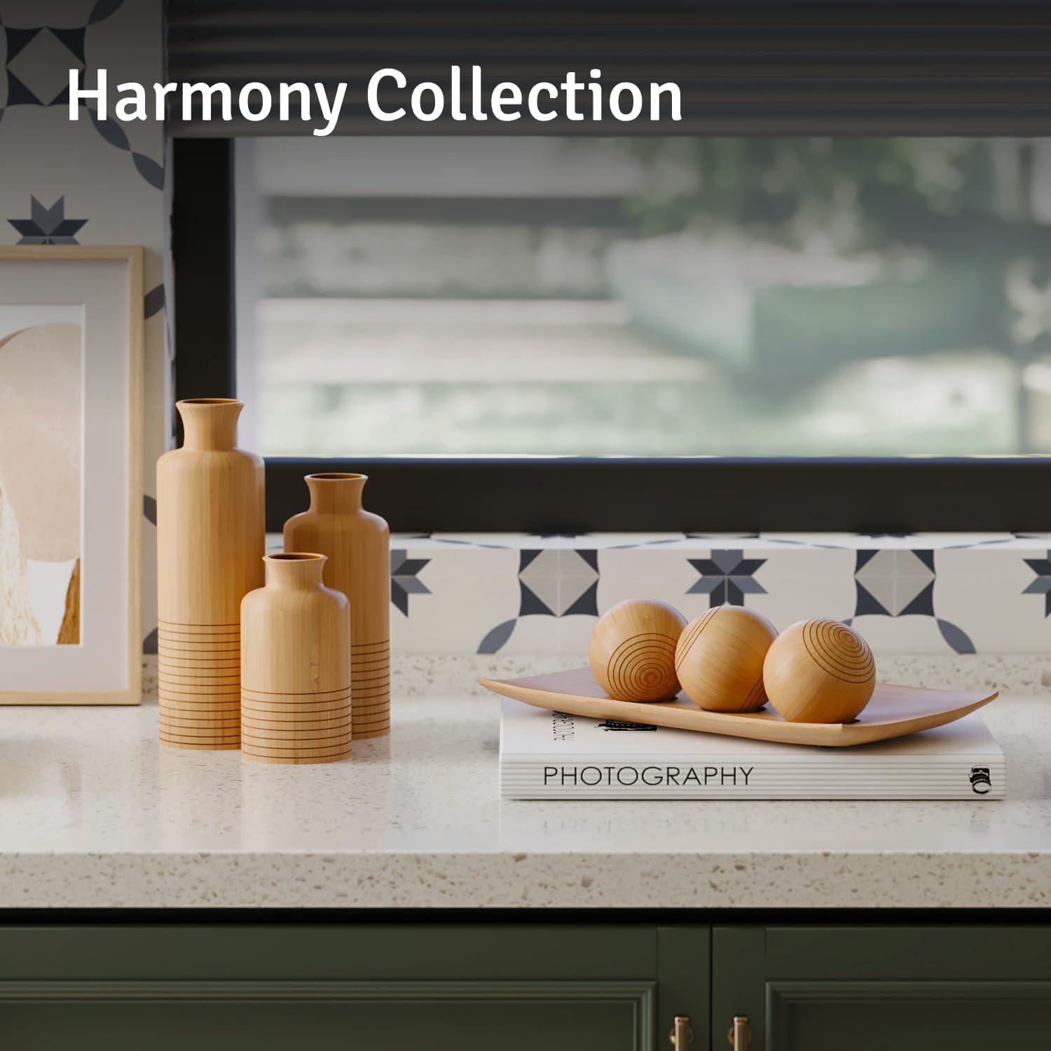 Creative Scents Harmony Vases Set of 3 - Home Decor