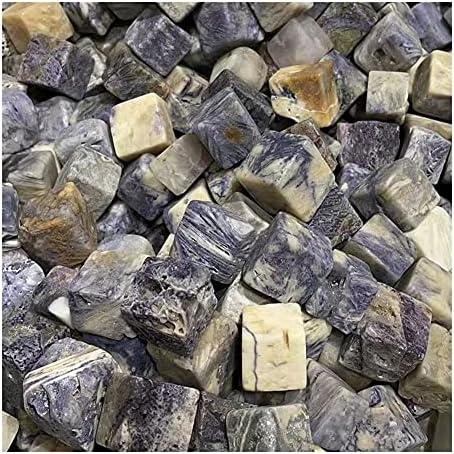 PEKMAR Violet Square Crystal Quartz Tumbled Stones 300g