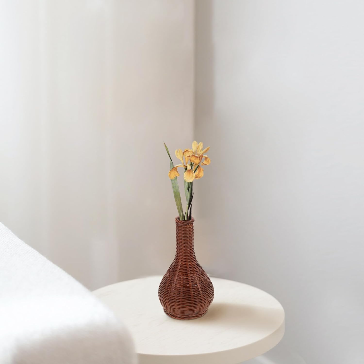 Alipis Rattan Vase for Home Office Decor