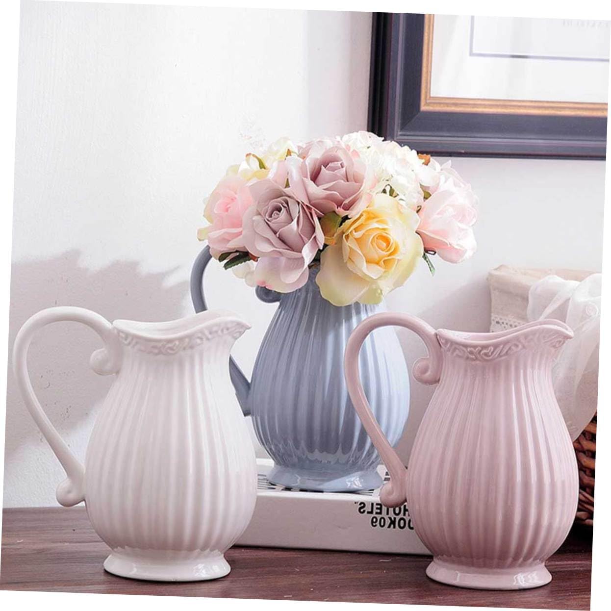 Ceramic Dried Flower Vase Minimalist Home Decor