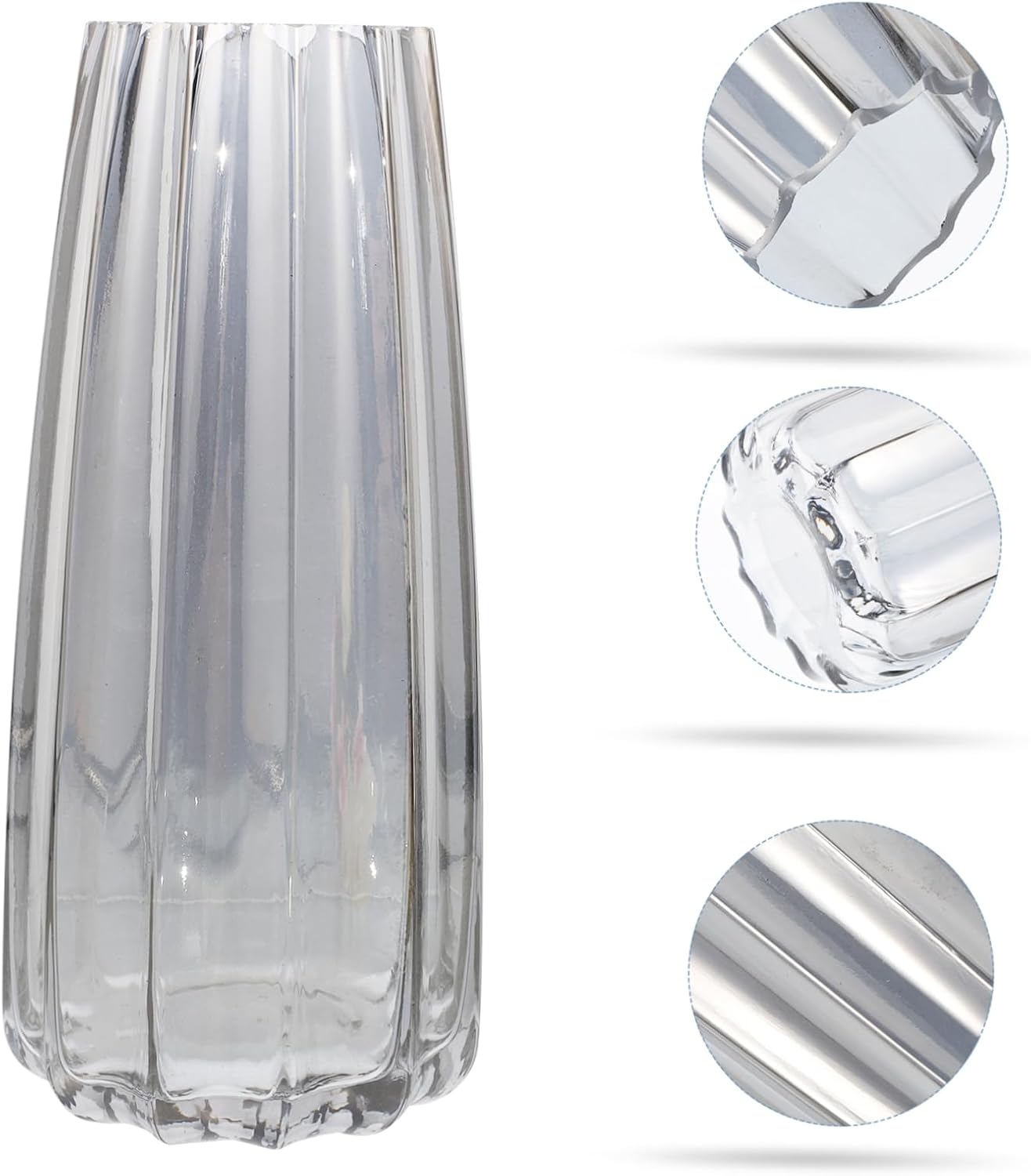 Modern Glass Vase for Home and Office Decor
