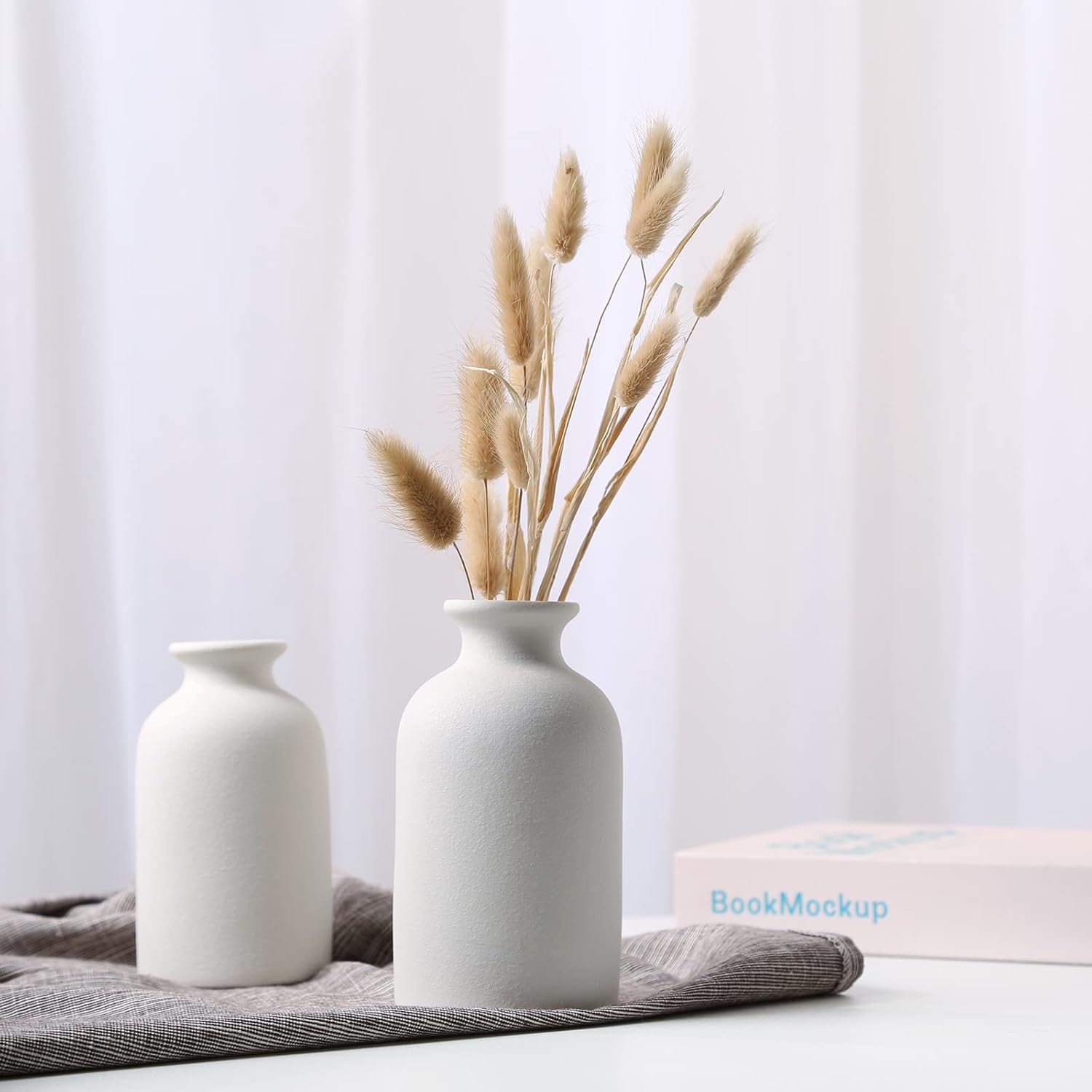 Stylish Ceramic Dry Flower Vase for Home Decor