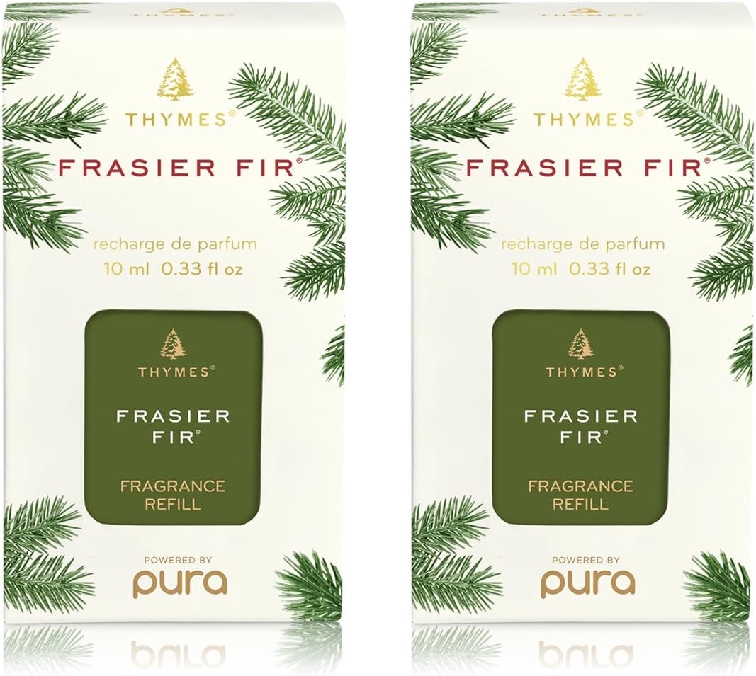 Thymes Frasier Fir Pura Diffuser Refills Pack of 2