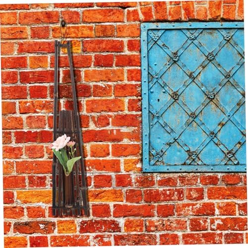 Chinese Style Wall Flower Vase Vintage Ceramic Decor