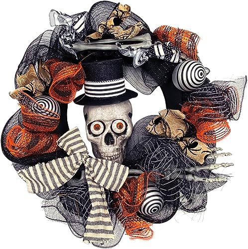 Needzo Halloween 2024 Skeleton Wreath
