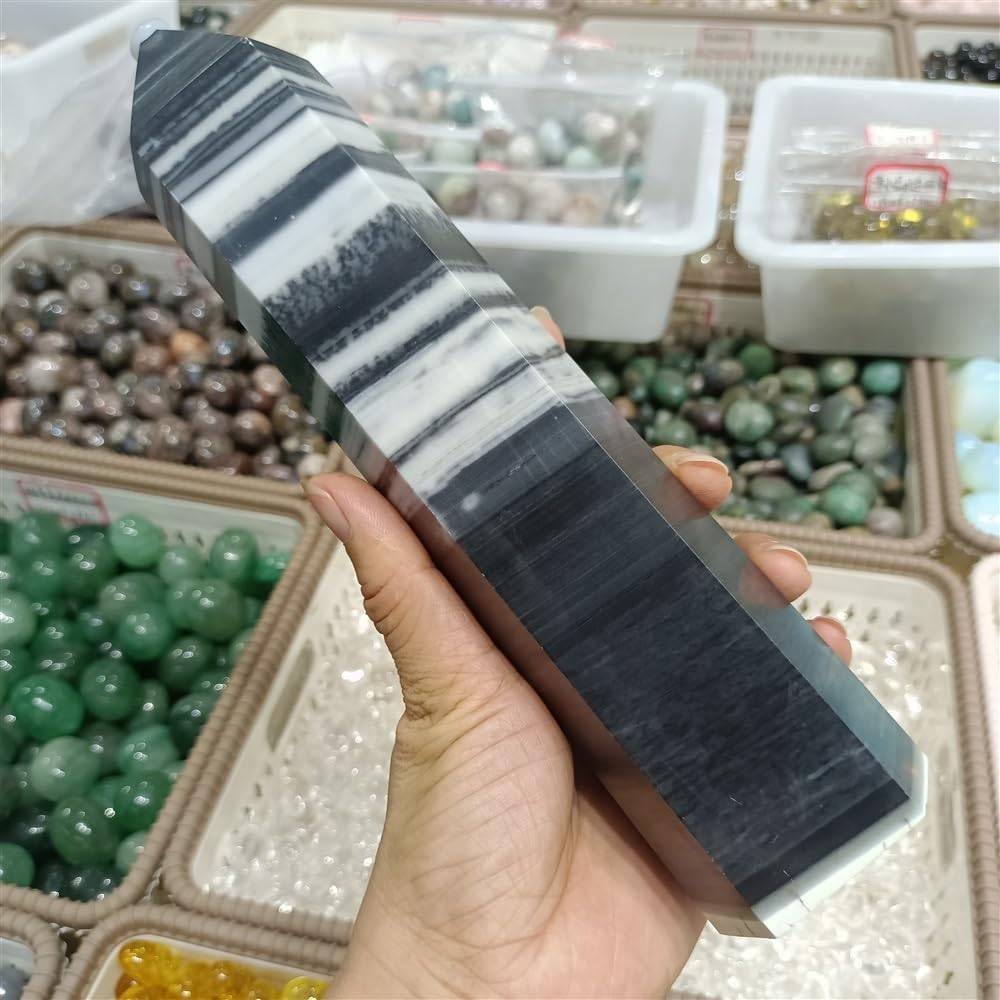 KatLin Natural Taibai Stone Energy Crystal Decoration