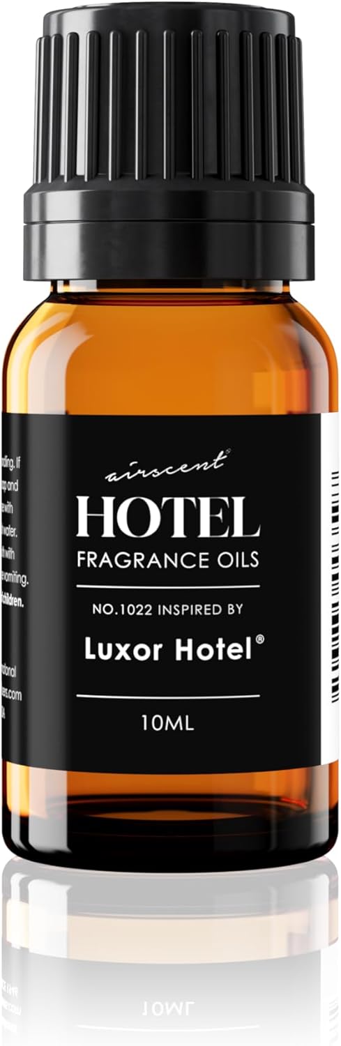 Air-Scent Hotel Diffuser Oil Inspired by The Luxor - 10 mL Glass Bottle with Dropper