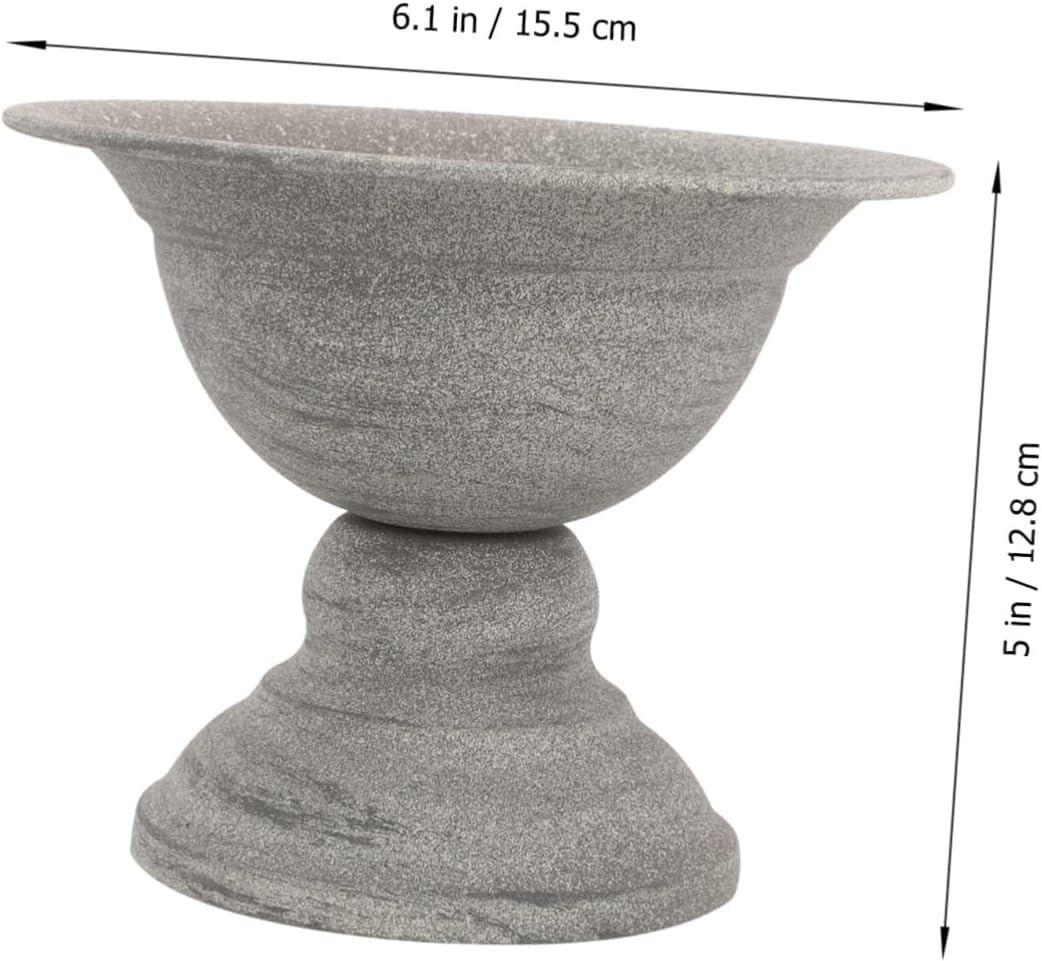 Vintage Style Dried Flower Storage Vase for Home Decor