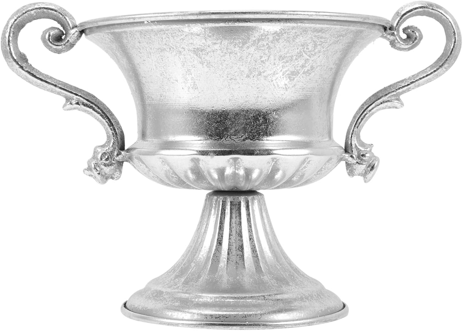 Vintage Silver Flower Vase for Home and Office Decor