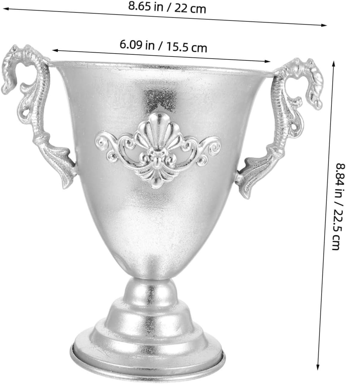 Metal Iron Flower Vase Rustic Vintage Decor Centerpiece for Wedding